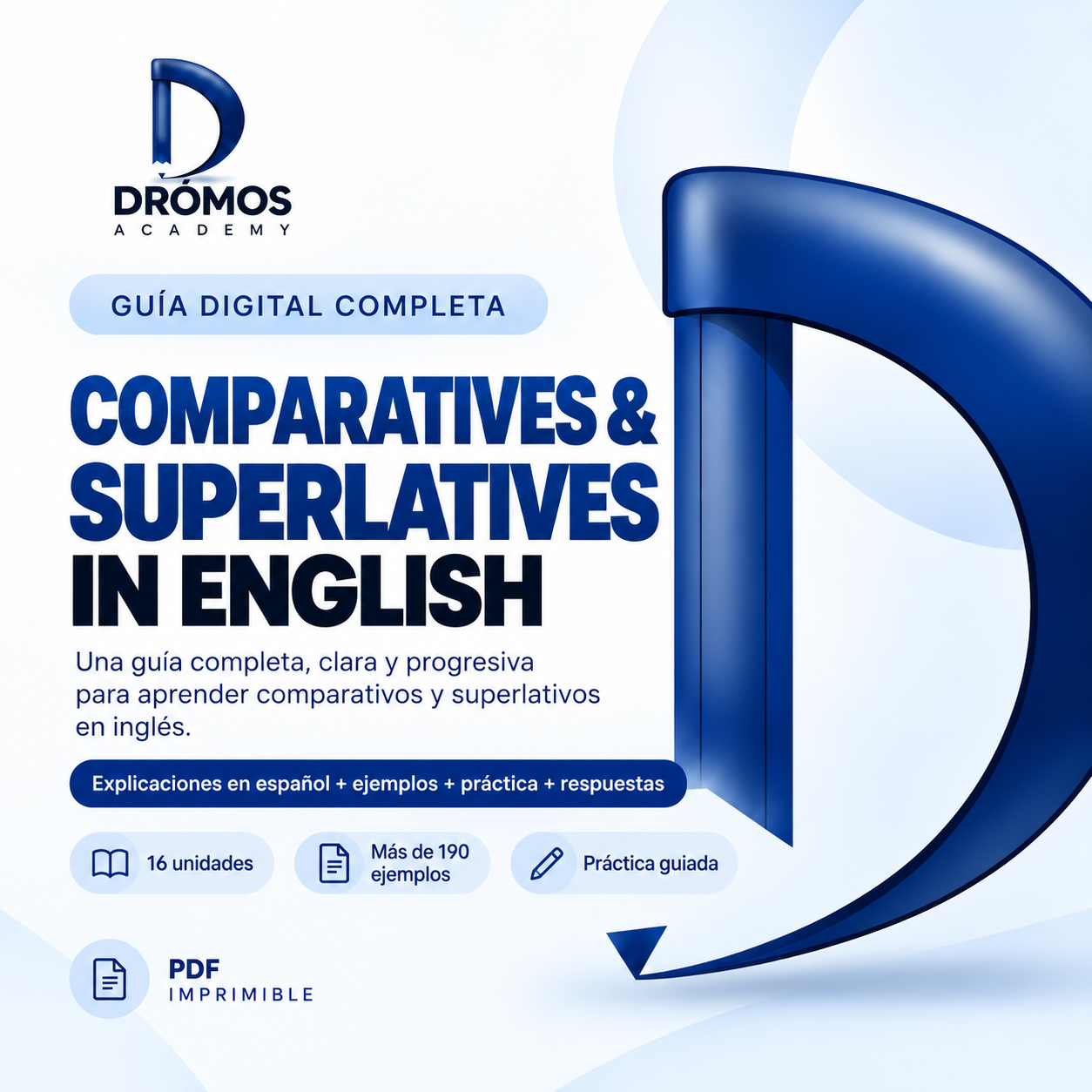 Portada Comparatives & Superlatives in English