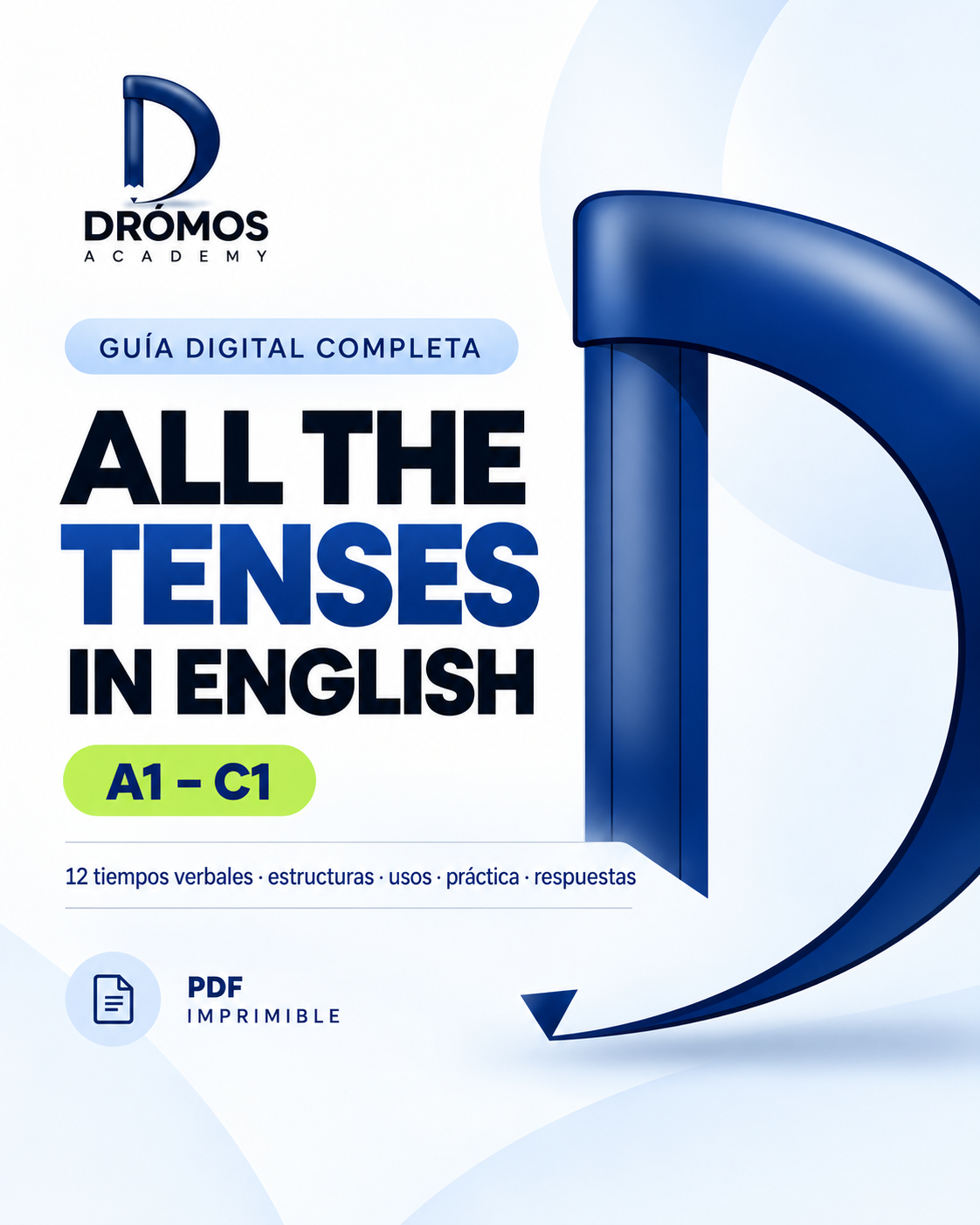 Portada All the Tenses in English